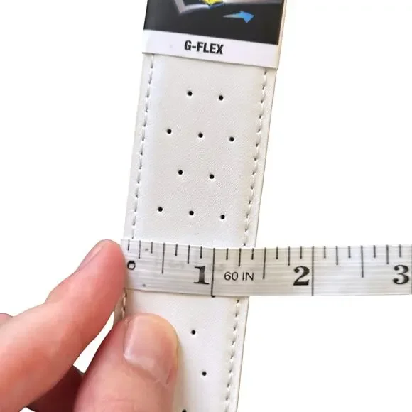 NEW Nike TW Mesh G-Flex White Golf Belt Men's Size 40 - Picture 9 of 9